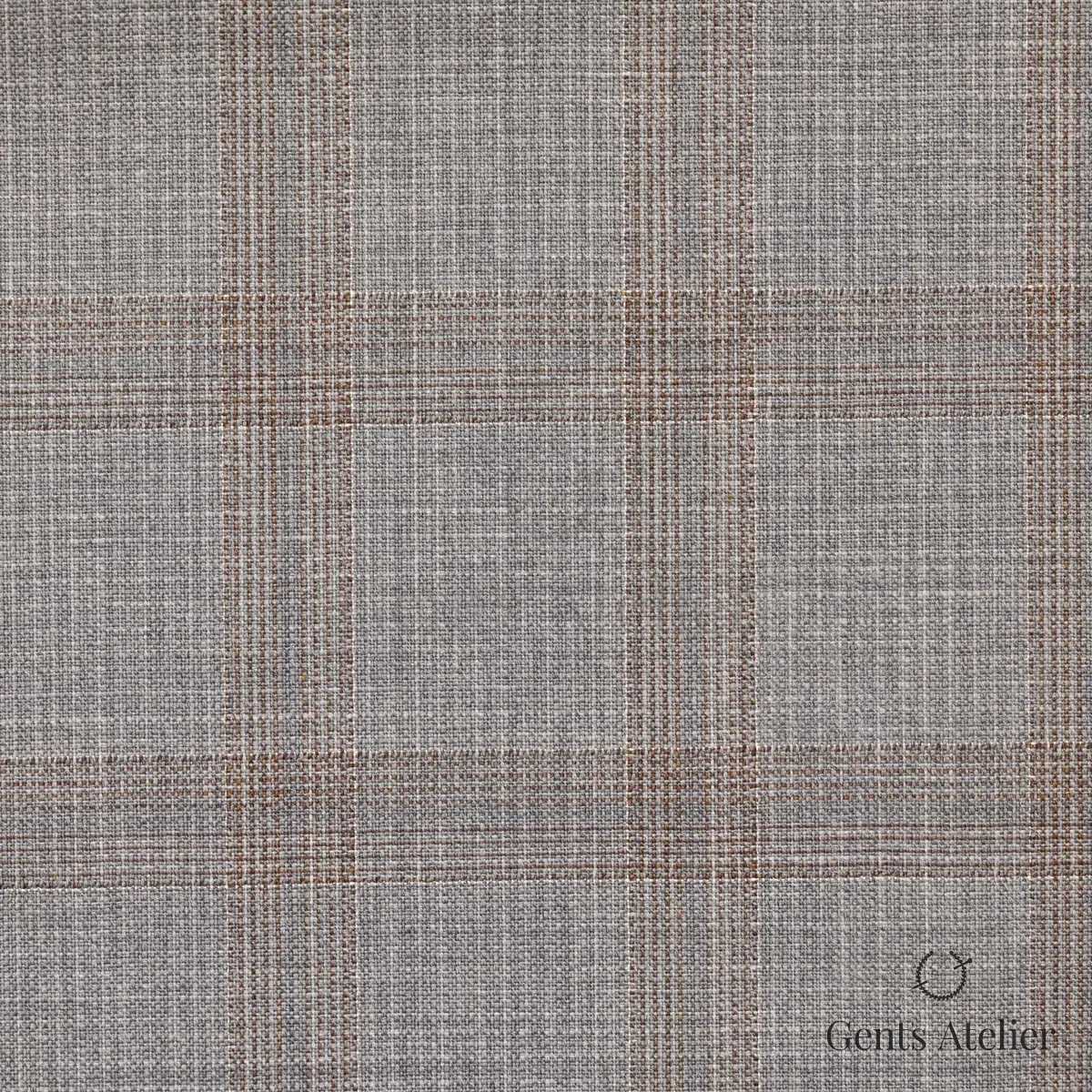 Костюм из Stylbiella 40129/141 — светло-серый, 100% шерсть